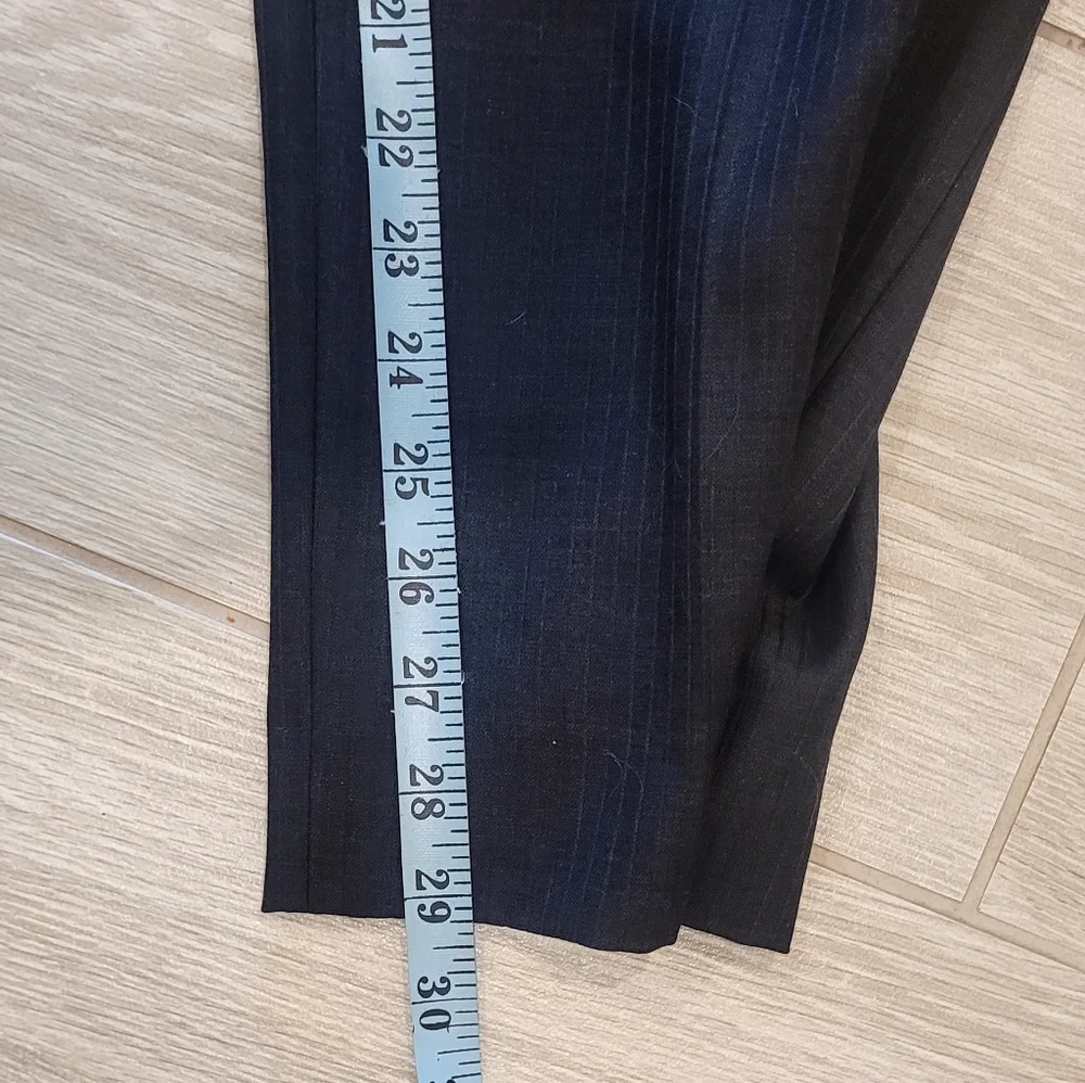 Calvin Klein Men's Pin Stripe Two Button Formal Suit - Picture 13 of 16